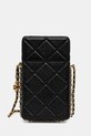 Сумочка Tory Burch Fleming Phone Crossbody лицьова шкіра чорний 163417.001