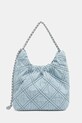 Сумочка Tory Burch Fleming Denim Mini Hobo гладкий блакитний 167972.414