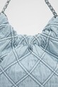 Сумочка Tory Burch Fleming Denim Mini Hobo блакитний 167972.414