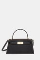Δερμάτινη τσάντα Tory Burch Lee Radziwill Petite λείο δέρμα μαύρο 168954.001