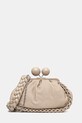 Weekend Max Mara torebka skóra licowa beżowy 2515511194600