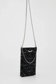 Калъф за телефон с портмоне ZADIG&VOLTAIRE LWSG03647.11 черен SS25
