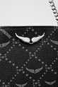 Калъф за телефон с портмоне ZADIG&VOLTAIRE черен LWSG03647.11