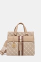 Τσάντα Liu Jo απομίμηση λείου δέρματος μπεζ AXX032.E0538