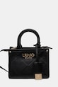 Τσάντα Liu Jo απομίμηση λείου δέρματος μαύρο AA5102.E0778