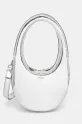 Torba Coperni Mirrored Crossbody Mini Swipe bez uzorka srebrna COPBA38BISF6005