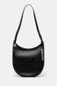 Kožená kabelka Coperni Hobo Belt usňová koža čierna COPBA92F6012