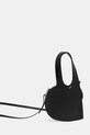 Δερμάτινη τσάντα Coperni Crossbody Baby Heart Tote COPBA93F6031 μαύρο SS25