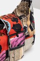 Desigual geanta de bumbac COLLAGE LACROIX negru 25SAXA16
