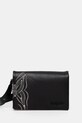 Desigual torebka GOODALL DORTMUND FLAP aplikacja czarny 25SAXP84