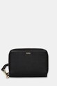 BOSS card-holder din piele negru 50543476