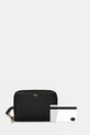 BOSS card-holder din piele 50543476 negru