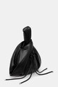 Nanushka torebka skórzana JEN DRAWSTRING NW25SSBG04899 czarny SS25