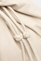 Nanushka torebka skórzana JEN DRAWSTRING LARGE beżowy NW25SSBG03893