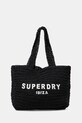 Superdry strand táska aplikációval fekete W9110401A.AZD