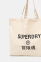 Аксесуари Бавовняна сумка Superdry Y9110270A.1KG бежевий