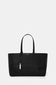 Τσάντα Calvin Klein απομίμηση λείου δέρματος μαύρο K60K613011