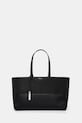 Τσάντα Calvin Klein απομίμηση λείου δέρματος μαύρο K60K613011
