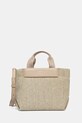 Torba Calvin Klein bez uzorka bež K60K613026