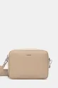 Kabelka Calvin Klein imitácia kože béžová K60K613145