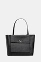 Kabelka Calvin Klein imitácia kože čierna K60K613178