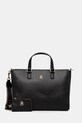Tommy Hilfiger torebka nie mieści A4 czarny AW0AW16814