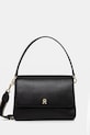 Τσάντα Tommy Hilfiger συνθετικό μαύρο AW0AW16815