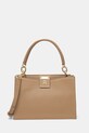 Τσάντα Tommy Hilfiger απομίμηση λείου δέρματος μπεζ AW0AW17190