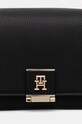 Kabelka Tommy Hilfiger čierna AW0AW17216