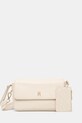 Tommy Hilfiger torebka nie mieści A4 beżowy AW0AW17219