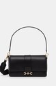 Tommy Hilfiger poseta de piele uni negru AW0AW17399