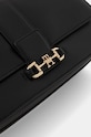 Кожаная сумочка Tommy Hilfiger чёрный AW0AW17399