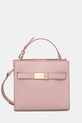 Kabelka Tommy Hilfiger imitácia kože ružová AW0AW17405