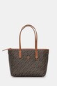 Kabelka Tommy Hilfiger vzorovaný hnedá AW0AW17415