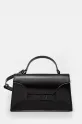 Dkny borsa a mano in pelle pelle fiore nero R51EDJ32