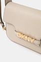 Kožená kabelka Dkny béžová R51E1J30