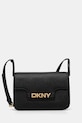 Kožená kabelka Dkny přírodní kůže černá R51E1J30