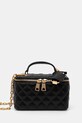 Кожена чанта Dkny гладка кожа черен R44EKI79