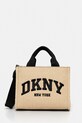 Dkny torebka aplikacja beżowy R51ADC80