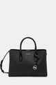 Τσάντα MICHAEL Michael Kors λείο δέρμα μαύρο 30S5S9RS3V