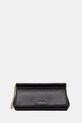 Шкіряна сумочка MICHAEL Michael Kors лицьова шкіра чорний 30S5G9YC6L