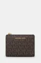 MICHAEL Michael Kors portafoglio stampa all-over marrone 32S5G8ED7V