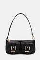 MICHAEL Michael Kors borsa a mano in pelle pelle fiore nero 32S5GZCU1L