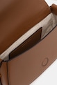 Kožená kabelka MICHAEL Michael Kors 32S5GL0C1L hnědá