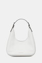 Kožená kabelka MICHAEL Michael Kors usňová koža biela 30F4SY5H1L