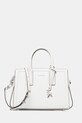 MICHAEL Michael Kors borsa a mano in pelle pelle fiore bianco 30S5S9IS1L