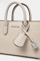 Kožená kabelka MICHAEL Michael Kors 32F4SETC0L béžová SS25