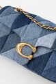 Džínová taška Coach Tabby modrá CAM93