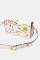 Accesorii Coach poseta de piele Tabby CAM85 bej