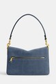 Coach torebka zamszowa Tabby CAN13 niebieski SS26